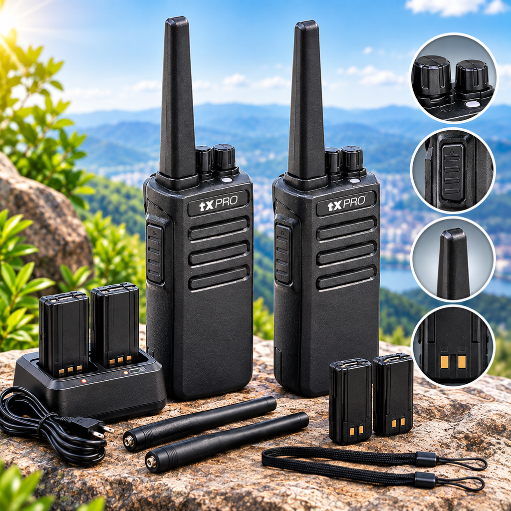 DUO RADIOS TXPRO TX-600 (2 RADIOS) Walkie Talkie