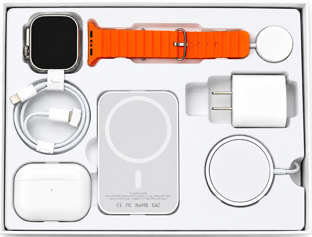 ⌚ Smartwatch X8 Ultra + Audífonos Bluetooth + Power Bank | Combo Premium | Envío Gratis | Contraentrega