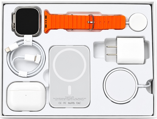 ⌚ Smartwatch X8 Ultra + Audífonos Bluetooth + Power Bank | Combo Premium | Envío Gratis | Contraentrega